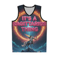 It's a Sagittarius Thing Basketball Jersey — Zodiac Archer Horoscope Tank