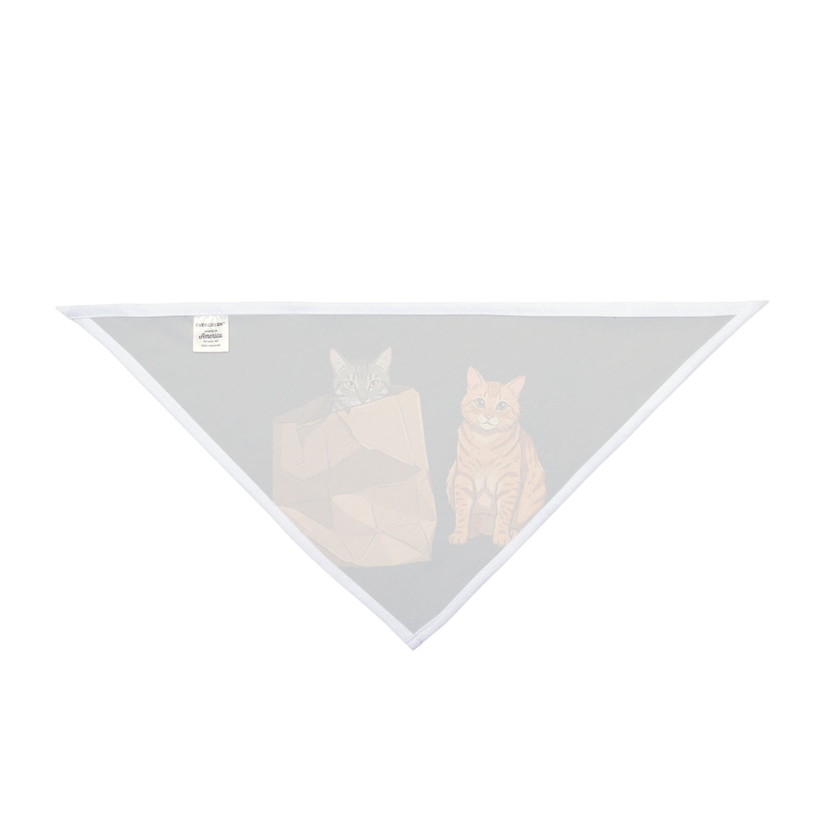 Cat Buddies Pet Bandana — Cute Cats in a Paper Bag Dog & Cat Bandana