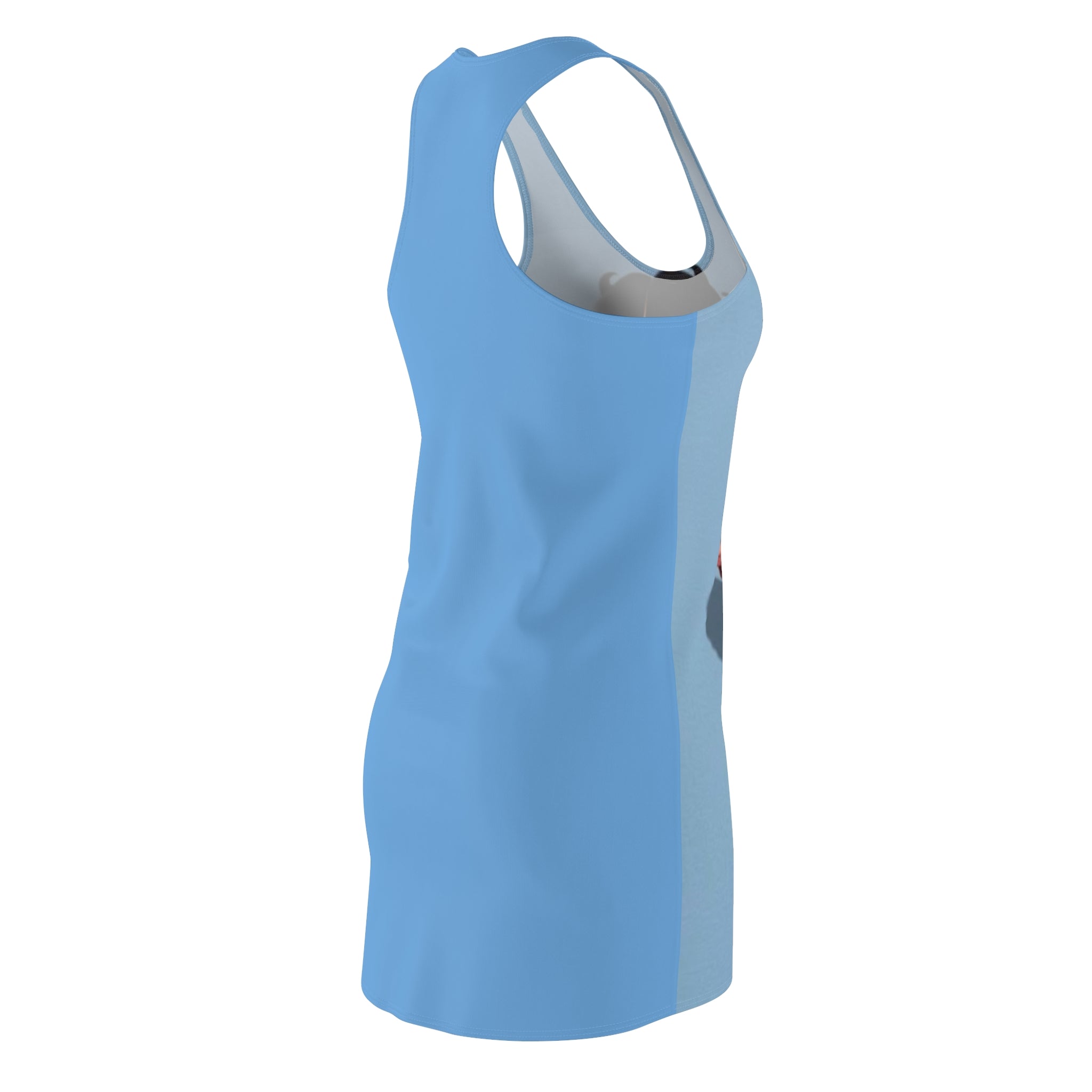 Betty Boop Blue Racerback Dress — Retro Pin-Up AOP Sundress