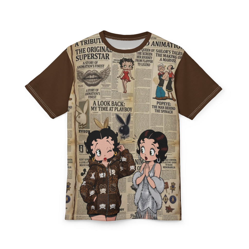 Mythic Blue Goddesses All-Over Print Tee