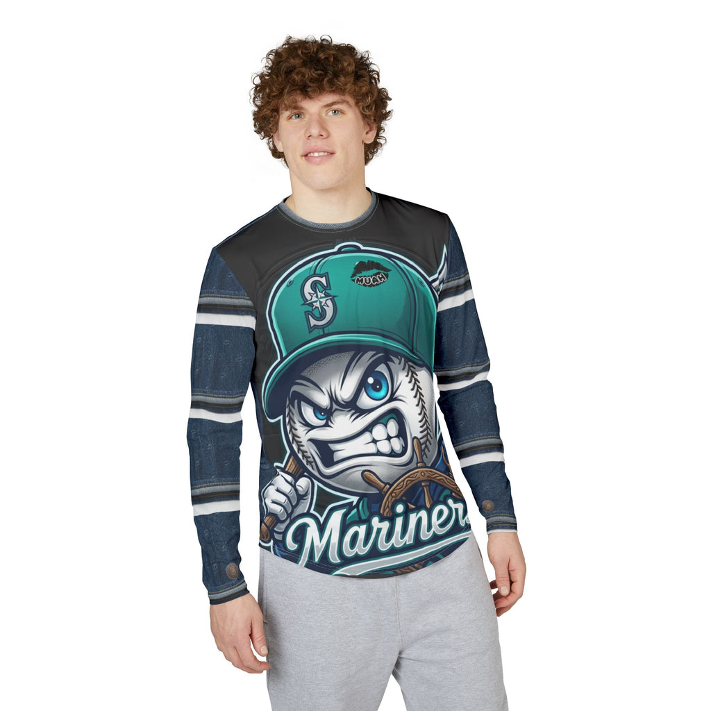 Mariners Mascot Long Sleeve UV Shirt