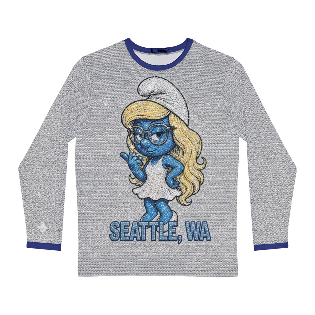 Seattle Smurfette Long Sleeve Shirt