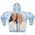 Memorial Photo Zip Hoodie — "Forever in Our Hearts" Tribute