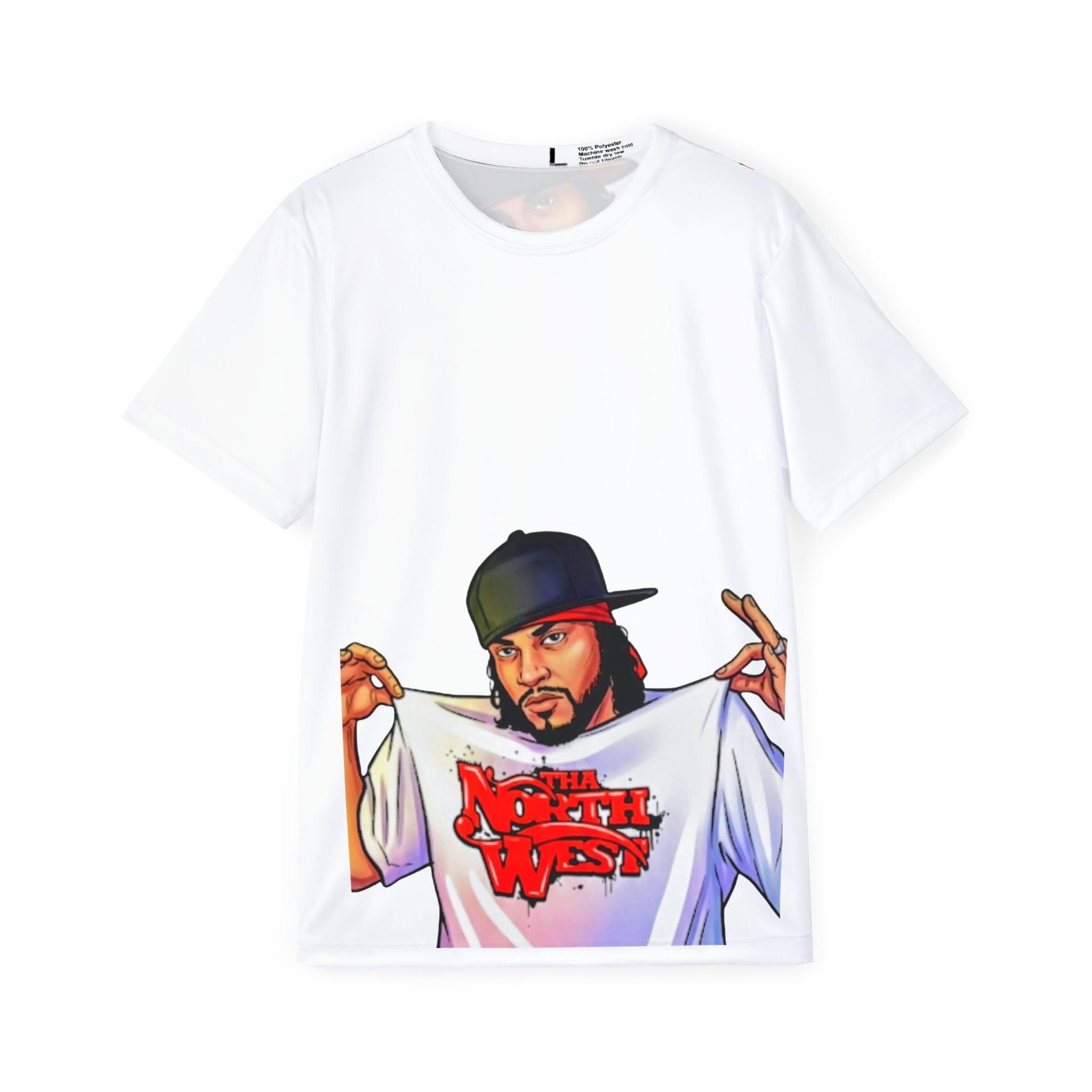 North West Rapper Graphic T‑Shirt — Men's All‑Over Print Jersey