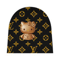 Baby Beanie — Gold Hello Kitty Luxury Monogram