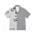 Men's Hawaiian Camp Shirt — Dove Flock Graphic Button-Up