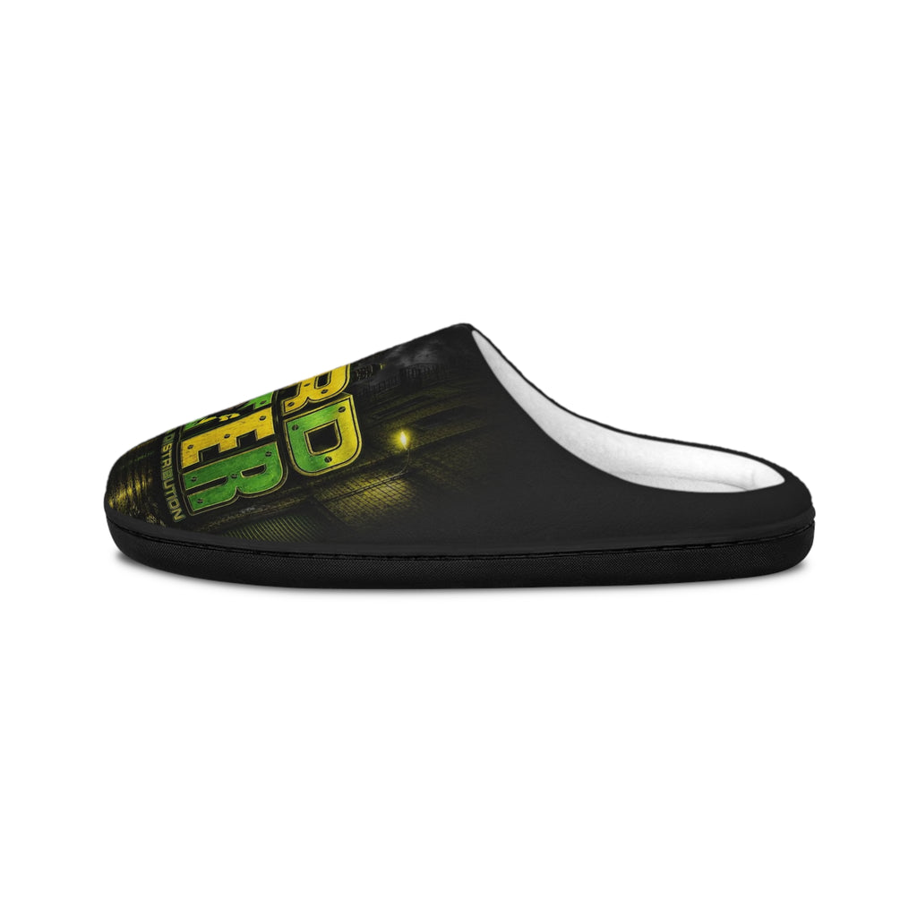 Hard Hitter Indoor Slippers — Men's Soft House Shoes