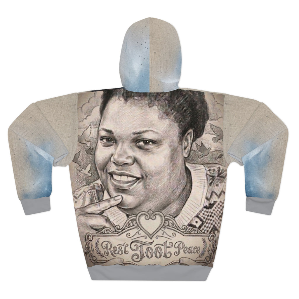 Memorial Photo Hoodie - "Rest 2oot Peace" Tribute Pullover
