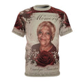 AUNTIE /Memorial Photo Tribute Tee — "In Loving Memory" Personalized All-Over Print
