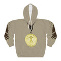 Vitruvian Soldier Hoodie - Military Art Graphic Pullover