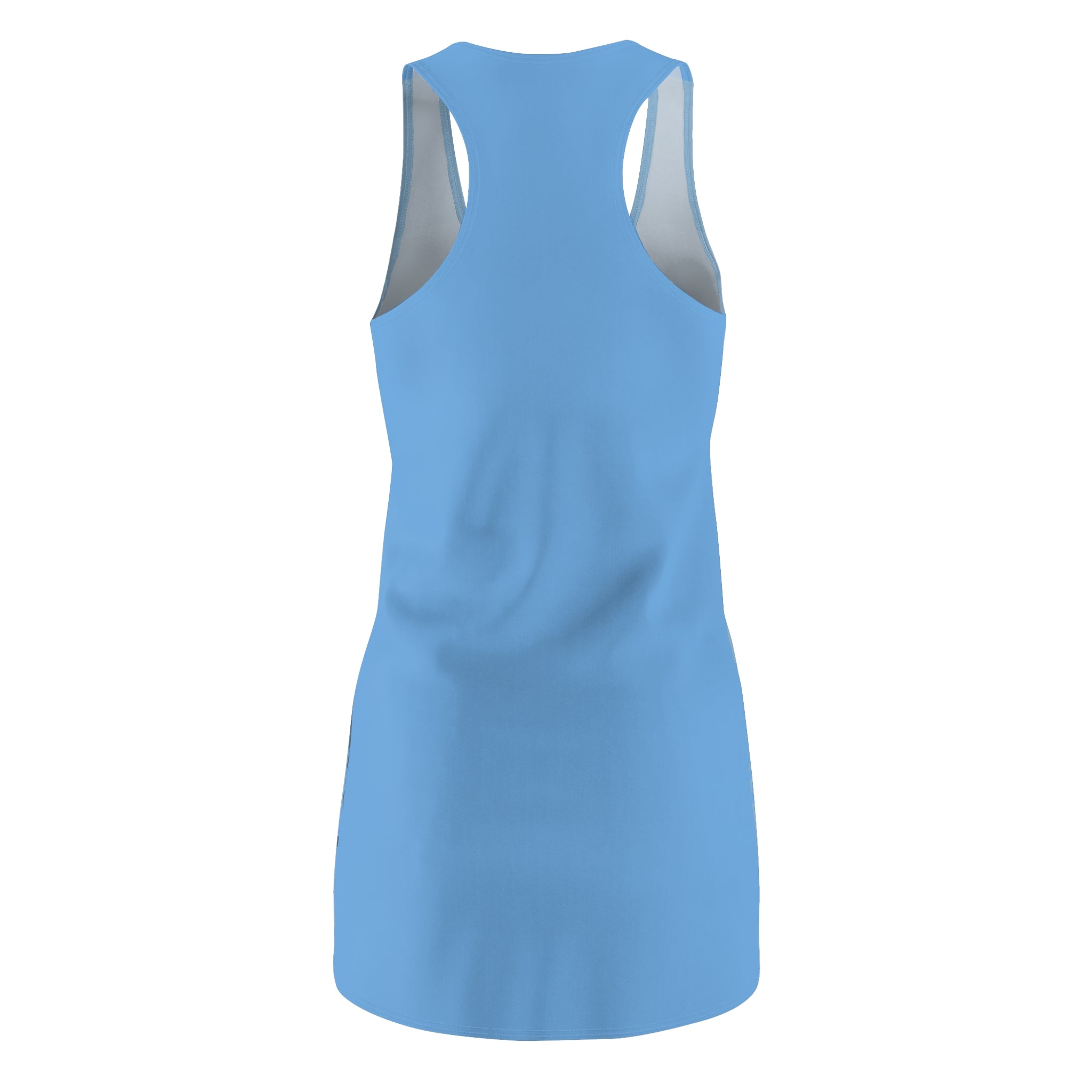Betty Boop Blue Racerback Dress — Retro Pin-Up AOP Sundress