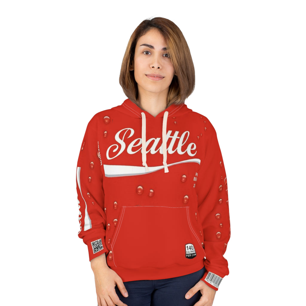 Seattle Soda-Inspired Hoodie — Red Bubble Graphic Pullover