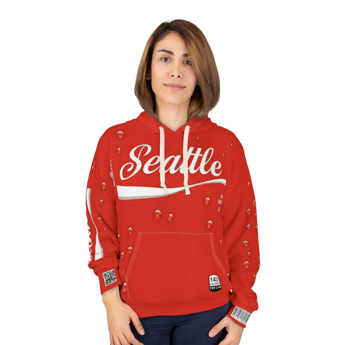 Seattle Soda-Inspired Hoodie — Red Bubble Graphic Pullover