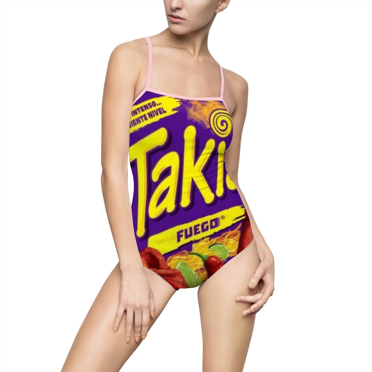 Takis Fuego Graphic One-Piece Swimsuit