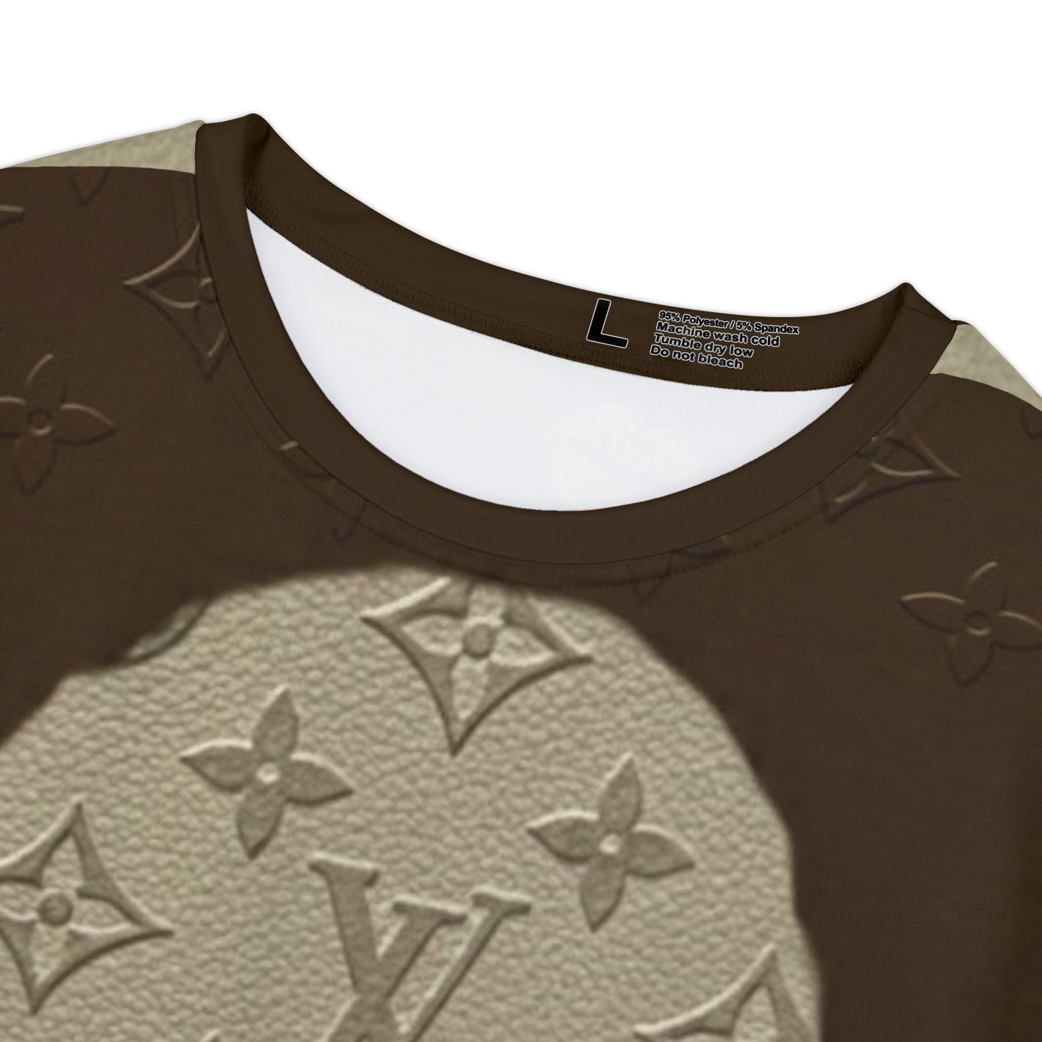 Women's Graphic Tee — 'MUAH' Luxe Monogram Kiss Short Sleeve Shirt