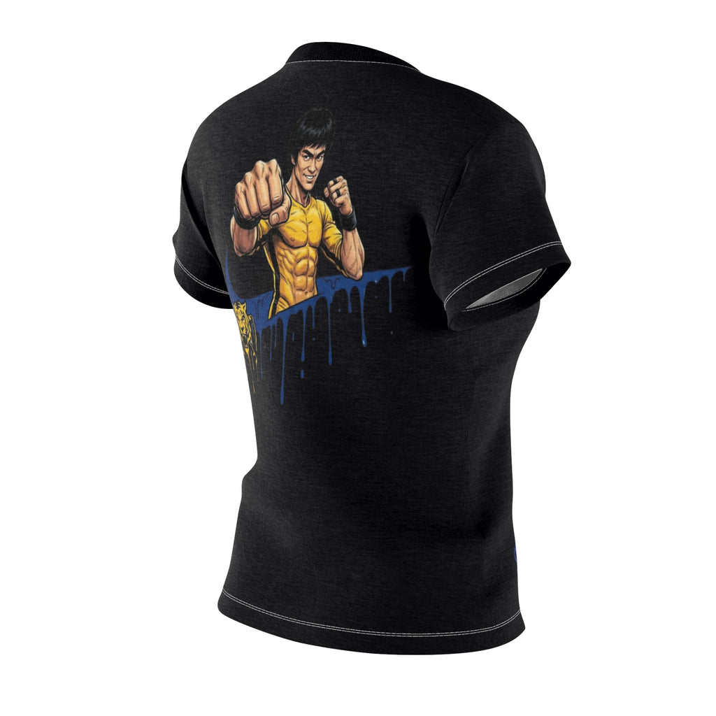 Bruce Lee Graphic Tee — Martial Arts Drip Design for Women