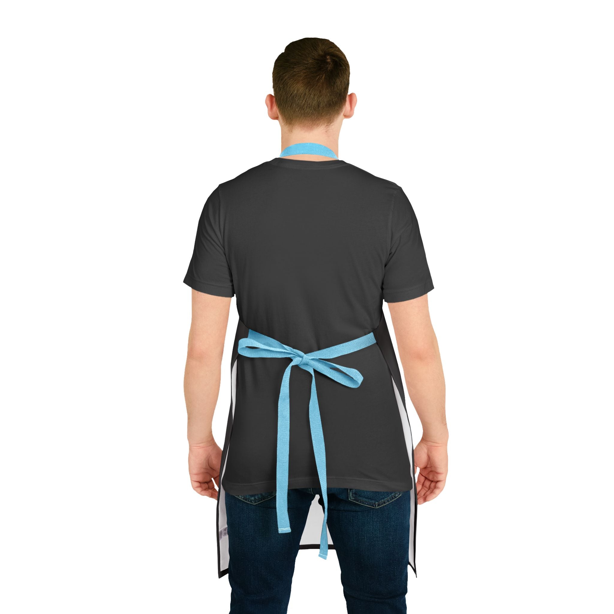 Apron — Gold Chain Medallion & GHS Shield Graphic Apron