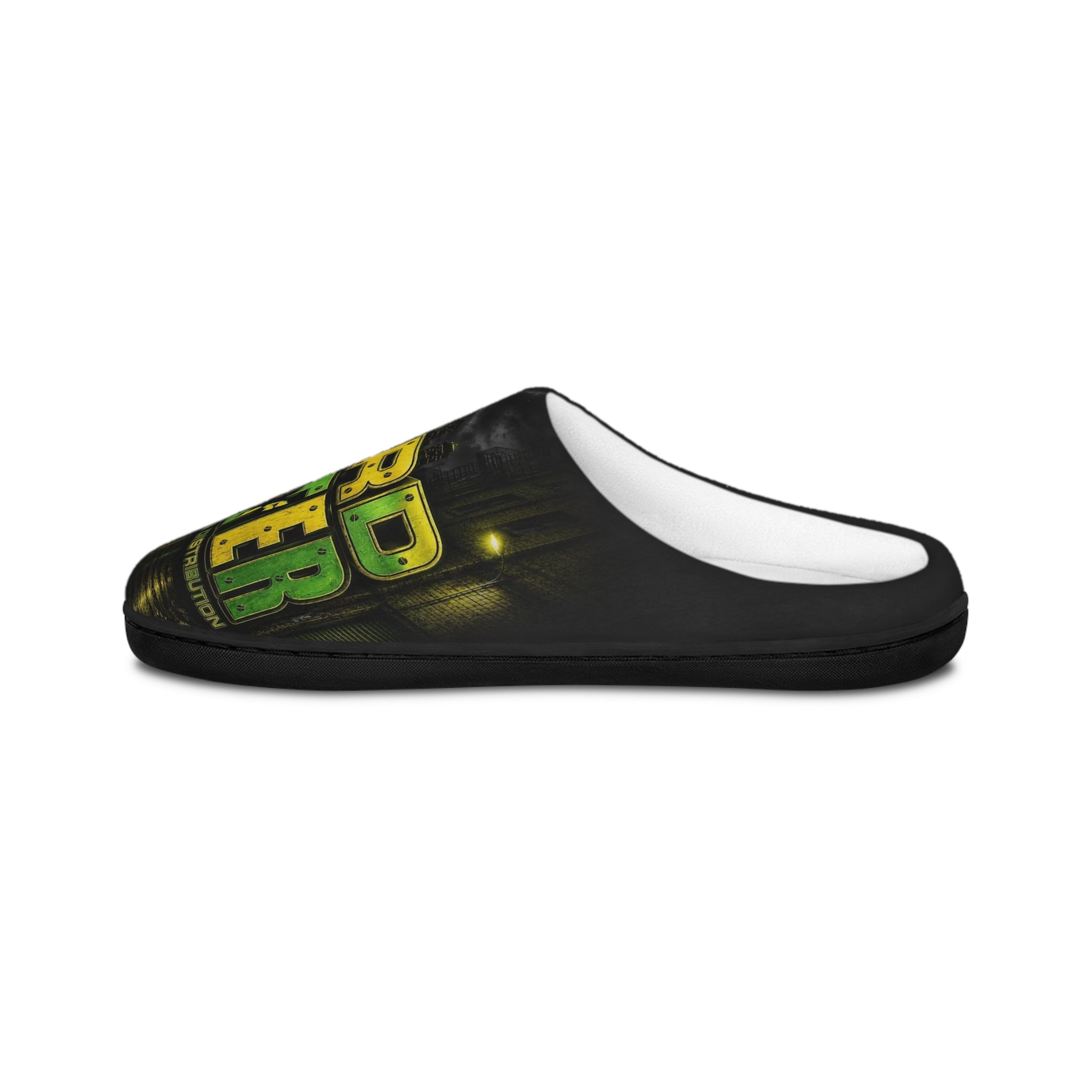 Hard Hitter Indoor Slippers — Men's Soft House Shoes