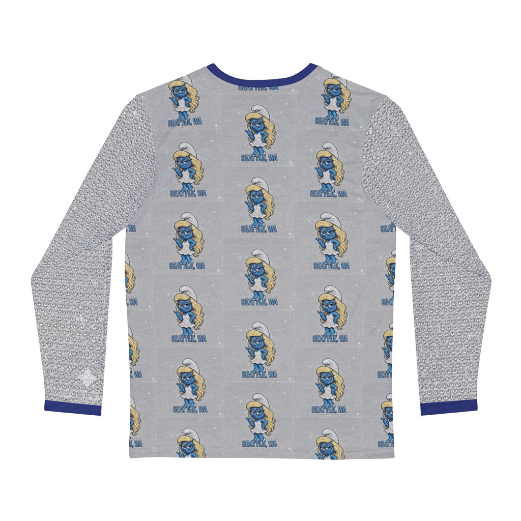 Seattle Smurfette Long Sleeve Shirt