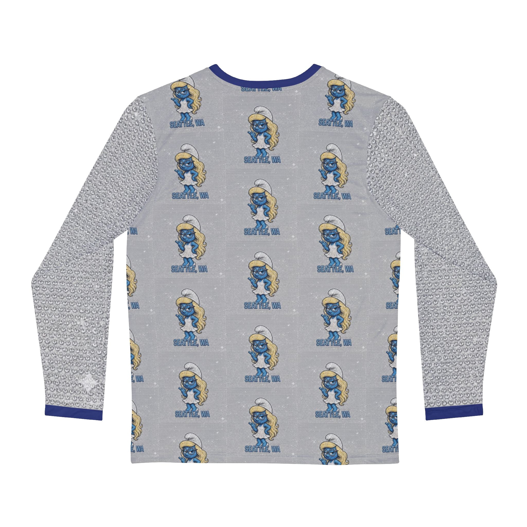 Seattle Smurfette Long Sleeve Shirt