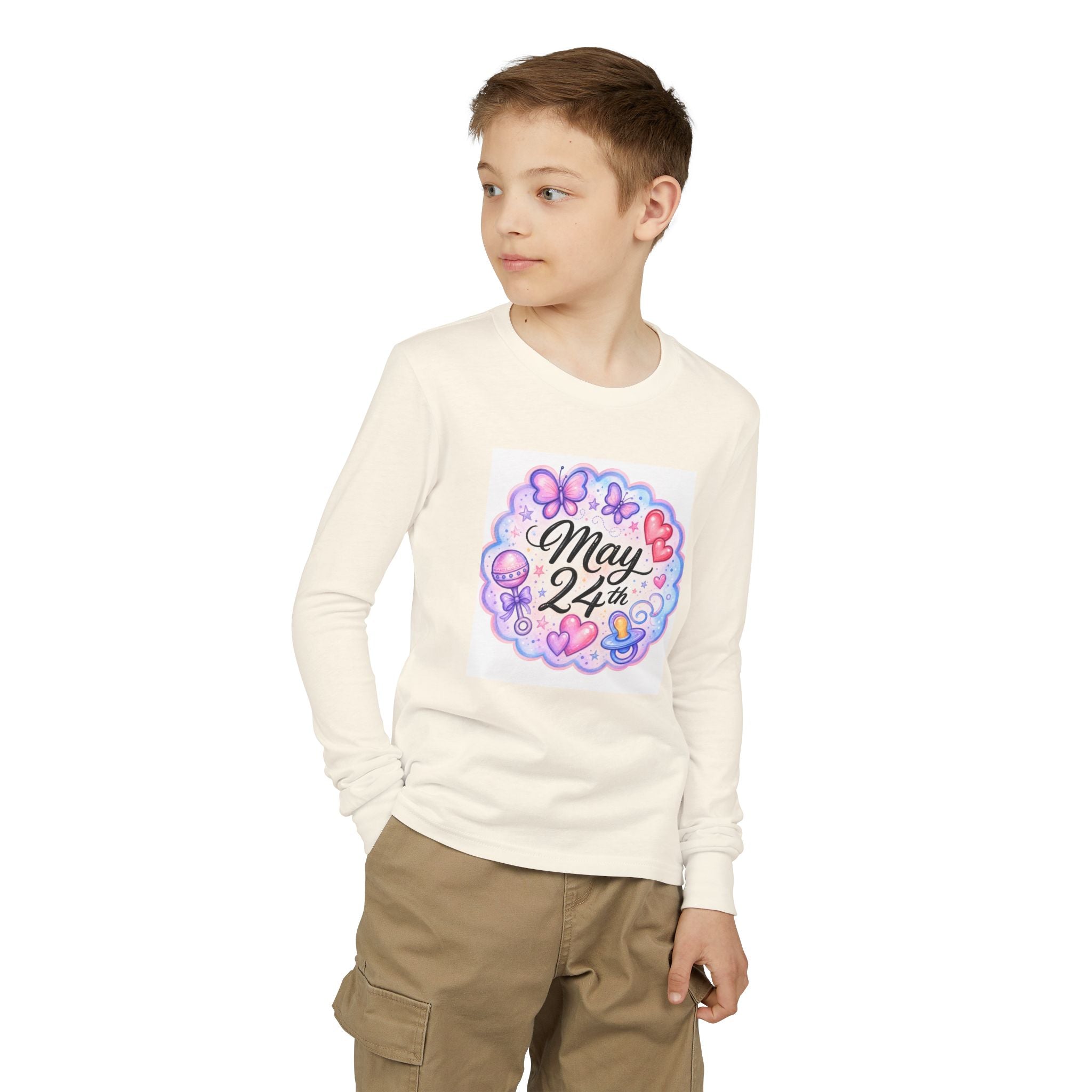 Youth Jersey Long Sleeve Tee