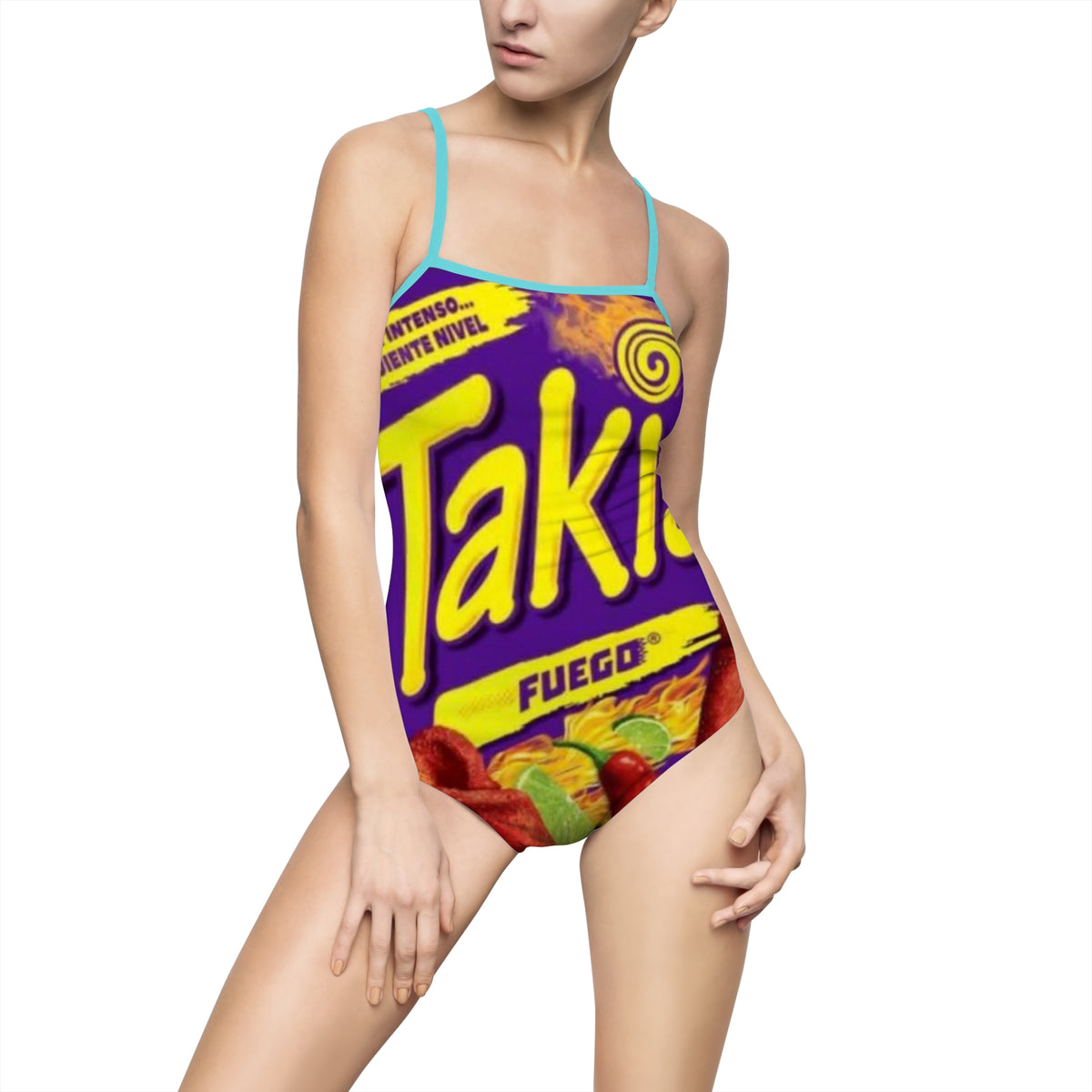 Takis Fuego Graphic One-Piece Swimsuit