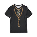 Gold Chain Seattle Necklace Graphic Jersey — Men's AOP Sports Tee
