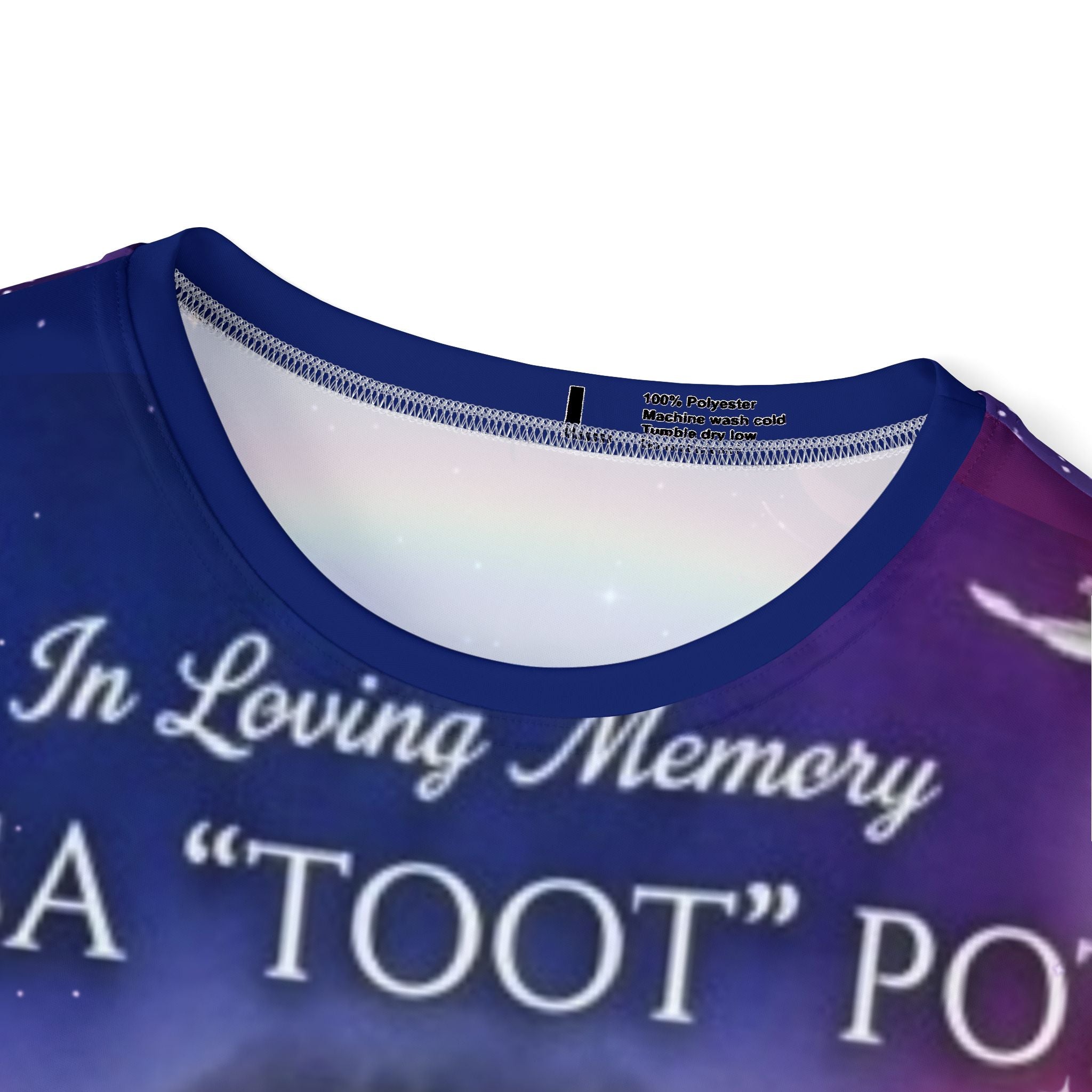 Memorial Jersey — "In Loving Memory Anasa 'Toot' Potts" All-Over Print