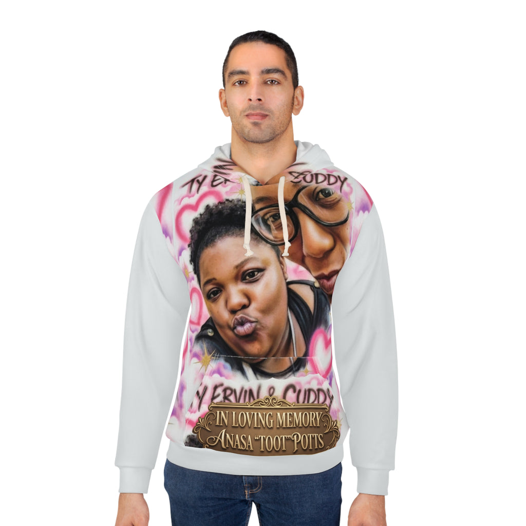 Memorial Hoodie – "In Loving Memory Anasa 'Toot' Potts" Photo Tribute Pullover