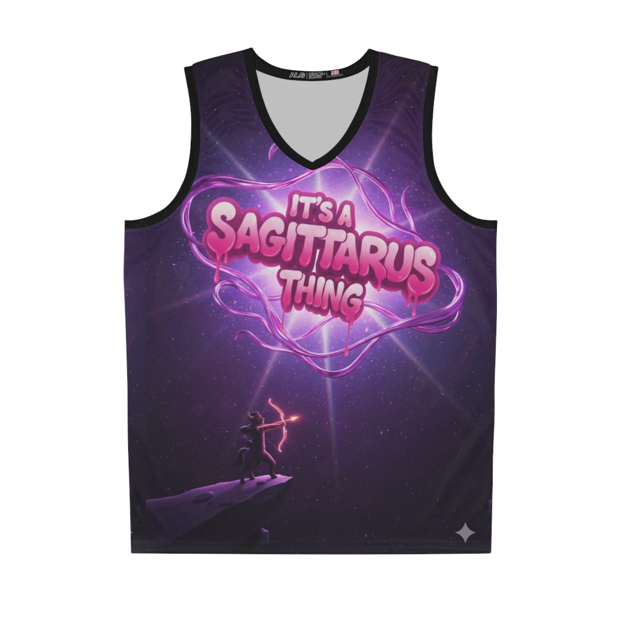 Sagittarius Basketball Jersey - "It's a Sagittarius Thing" Astrological Tank Top
