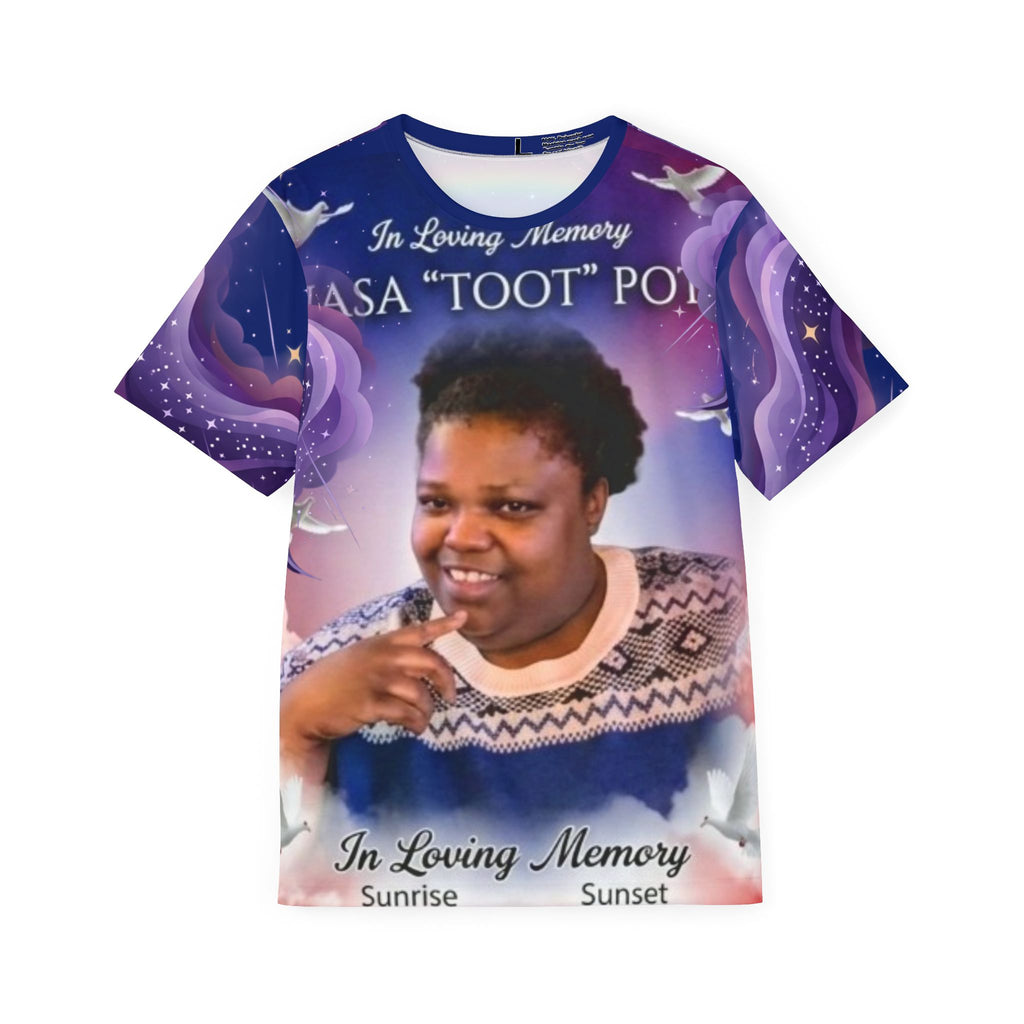 Memorial Jersey — "In Loving Memory Anasa 'Toot' Potts" All-Over Print