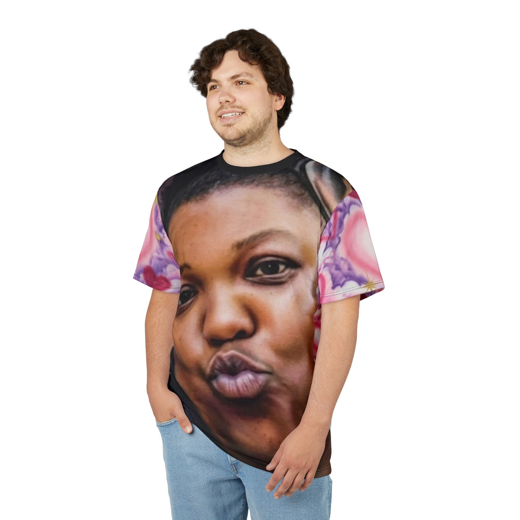 ANASA RIP Collage Tee — Heart Graffiti Portrait Shirt