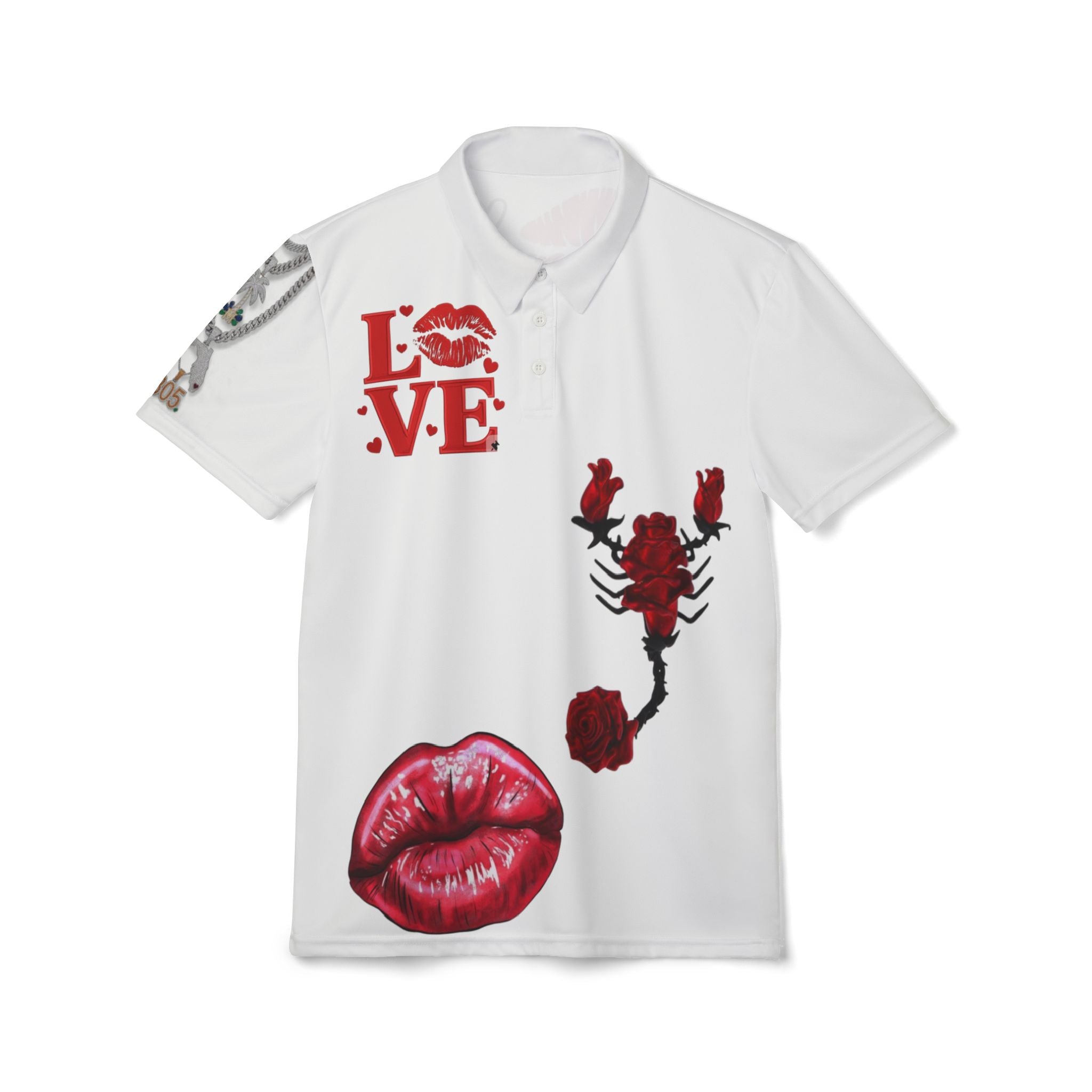 Love Kiss Scorpion Polo Shirt