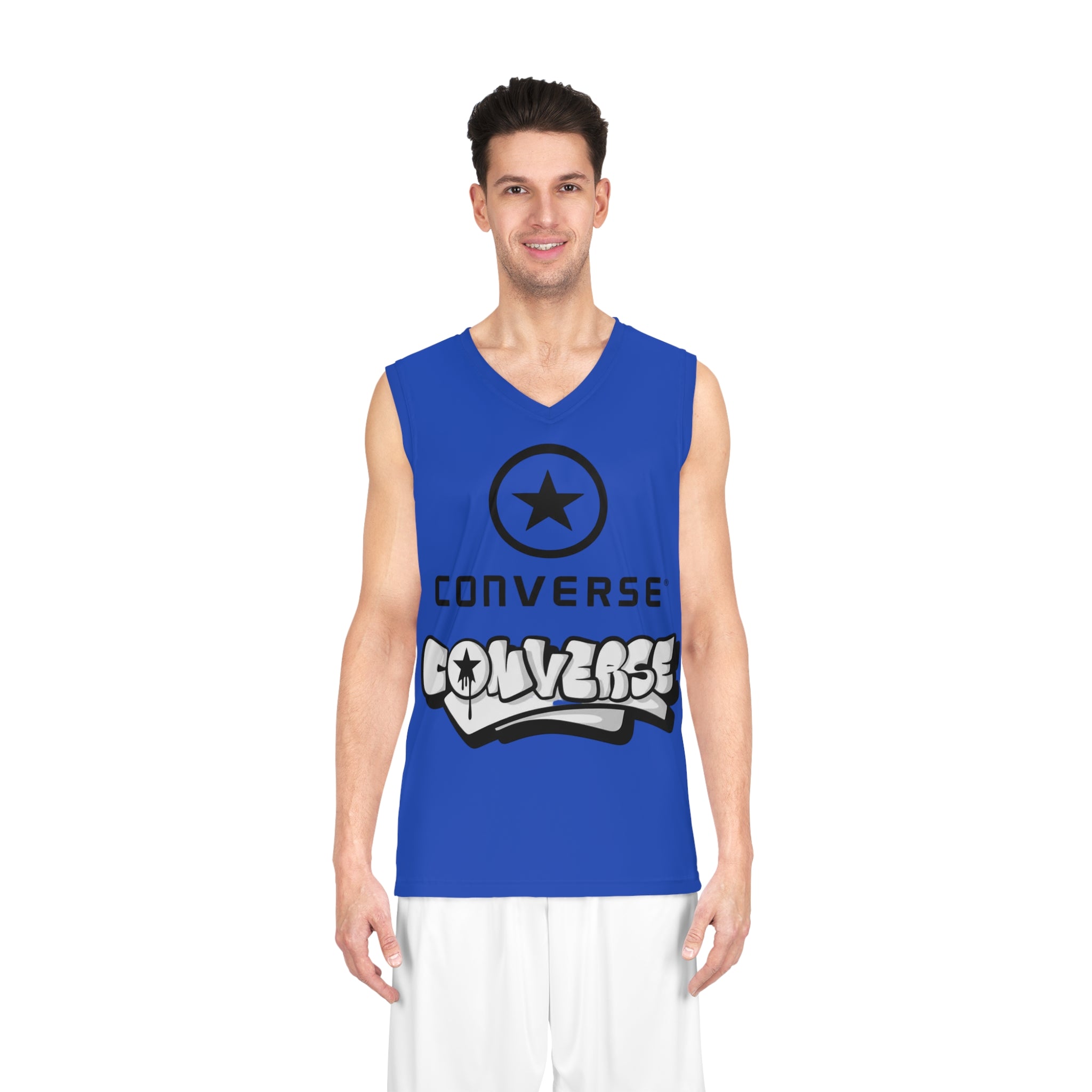 Basketball Jersey — 2025 Graffiti Converse All-Over Print