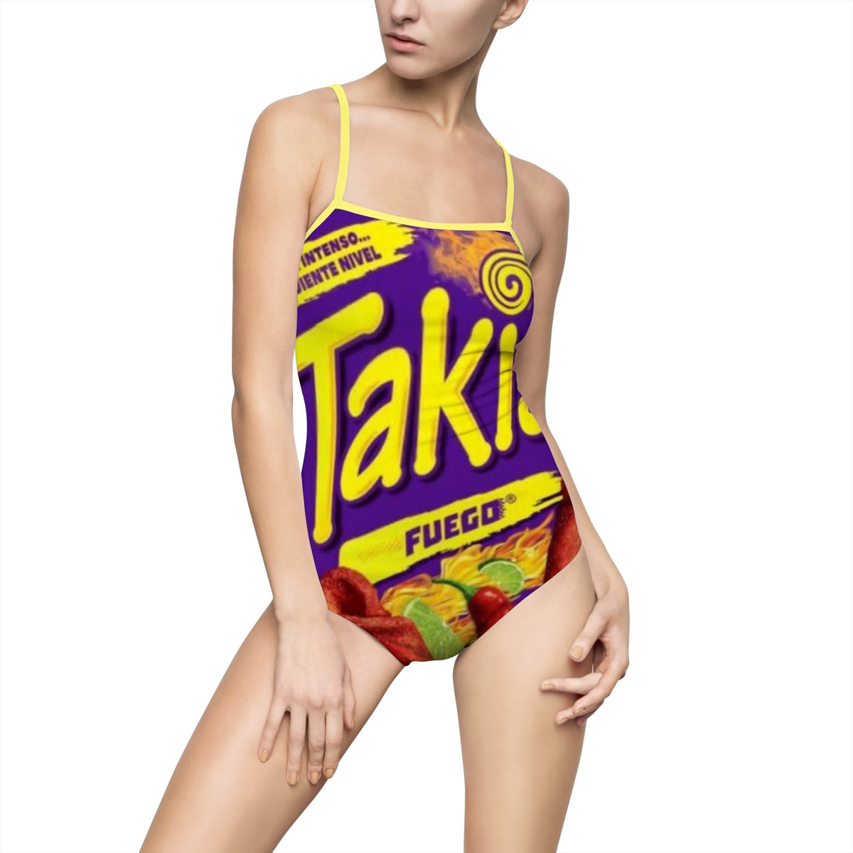 Takis Fuego Graphic One-Piece Swimsuit