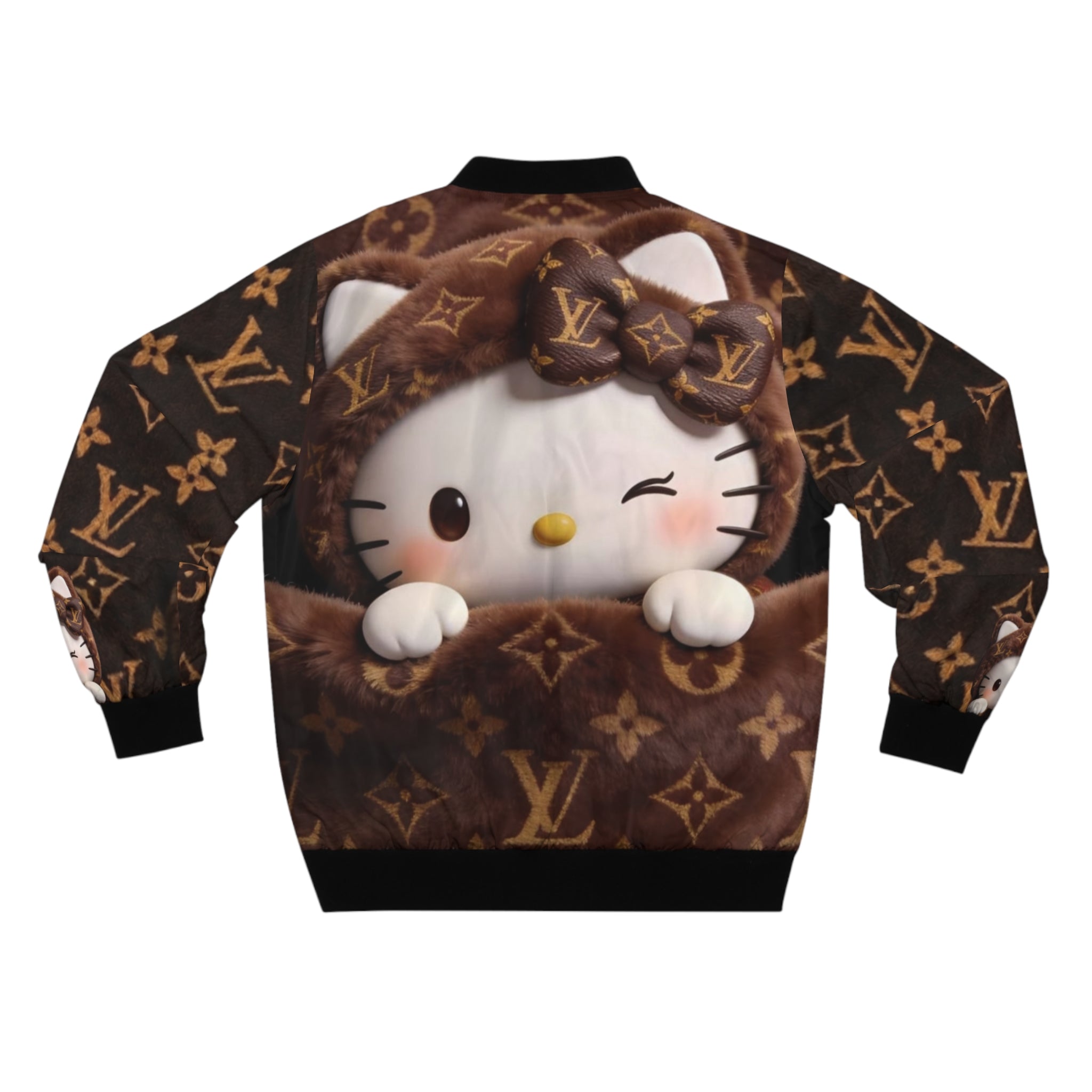 Hello Kitty Luxury Monogram Bomber Jacket