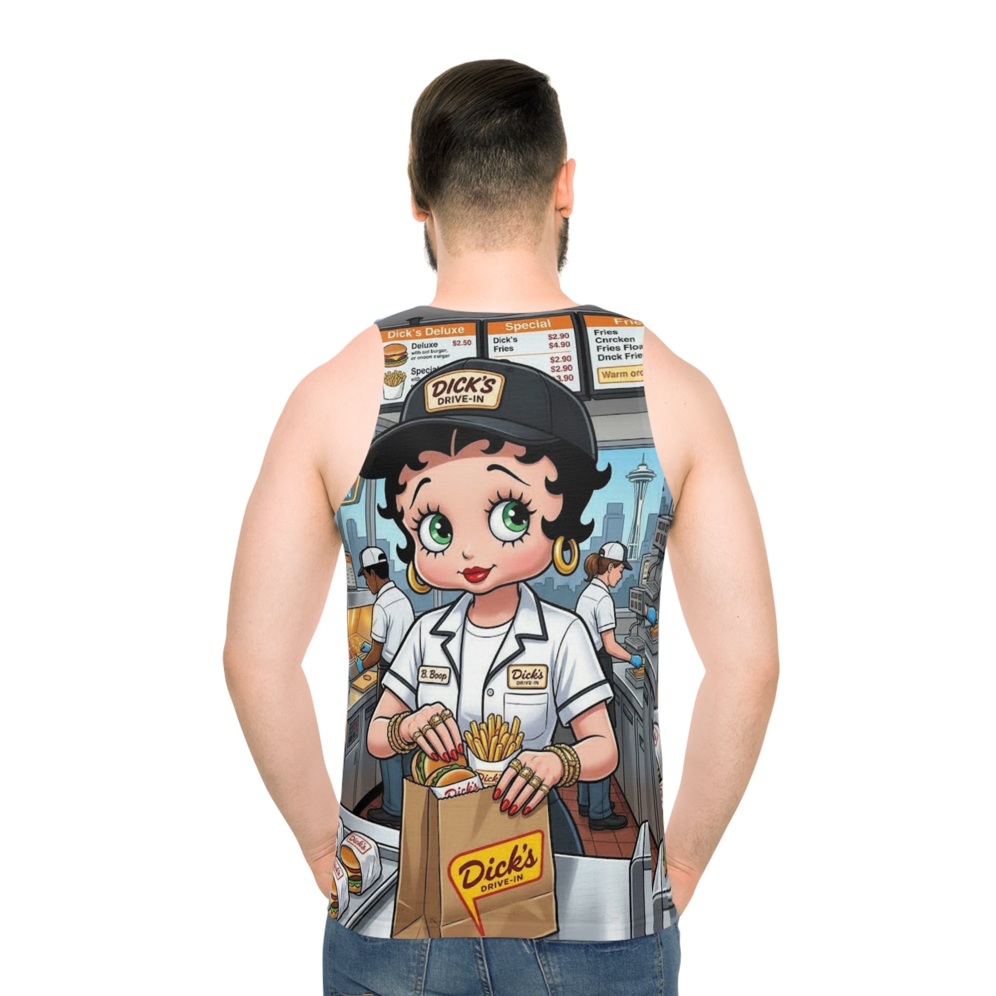 Betty Boop Dick's Drive-In Tank Top