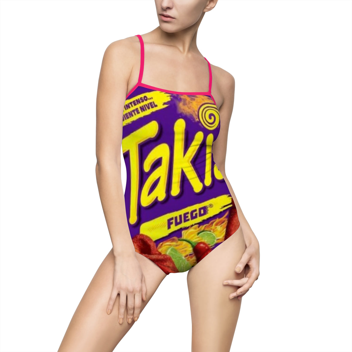 Takis Fuego Graphic One-Piece Swimsuit