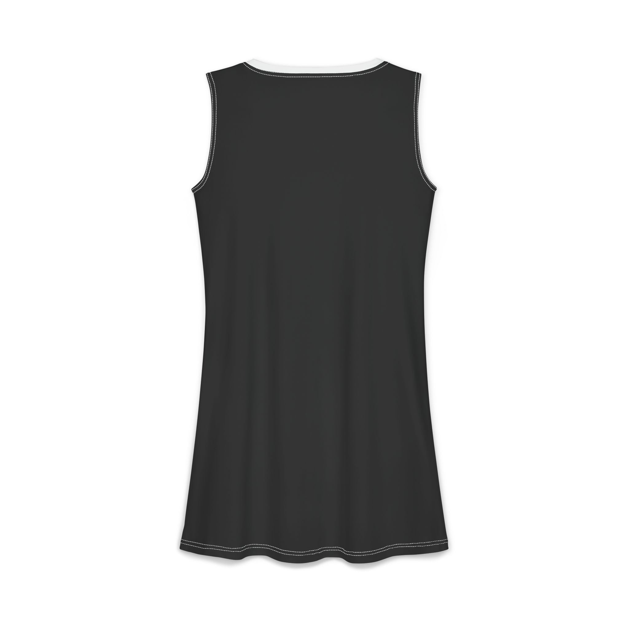 Zip-Up Kiss Dress — Women's Casual AOP Novelty Dress