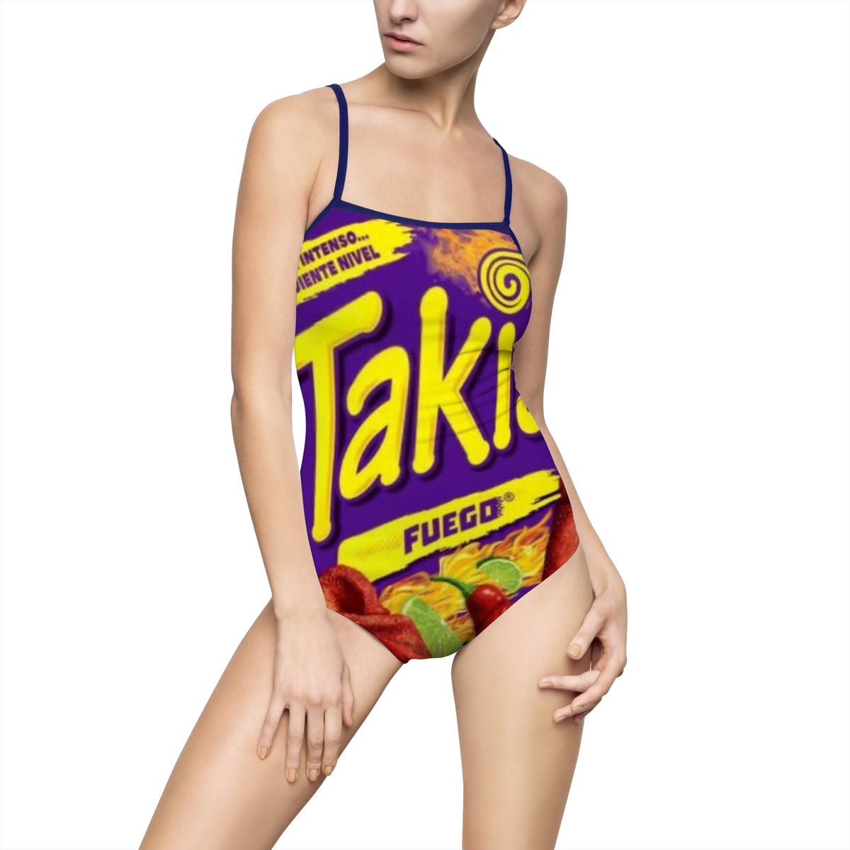 Takis Fuego Graphic One-Piece Swimsuit
