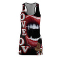 Racerback Dress — Marble Tribal Chevron Design (Muah Co.)