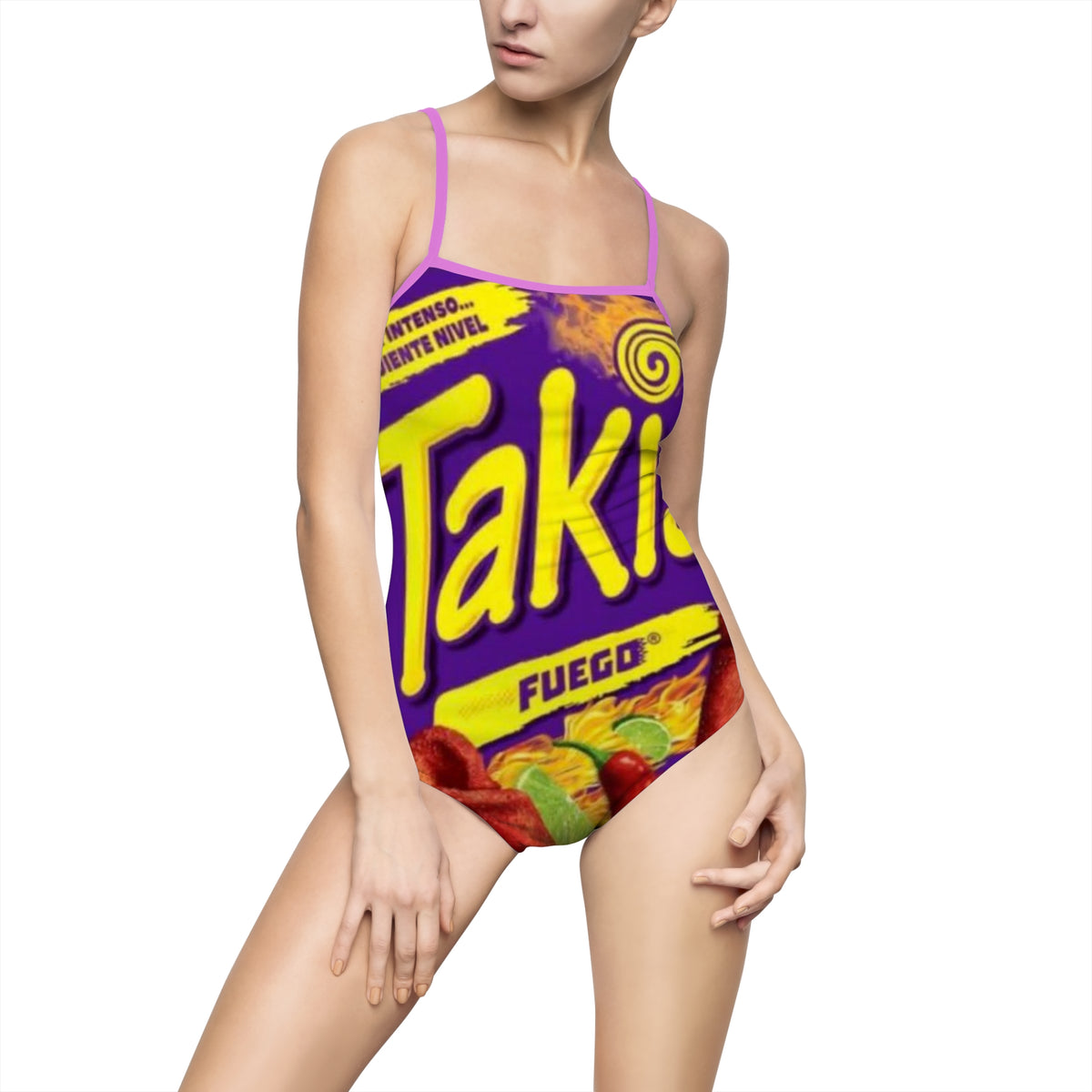 Takis Fuego Graphic One-Piece Swimsuit