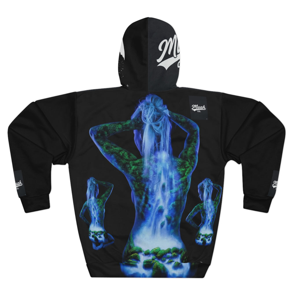 Mirah Co. Waterfall Goddess All-Over Print Hoodie