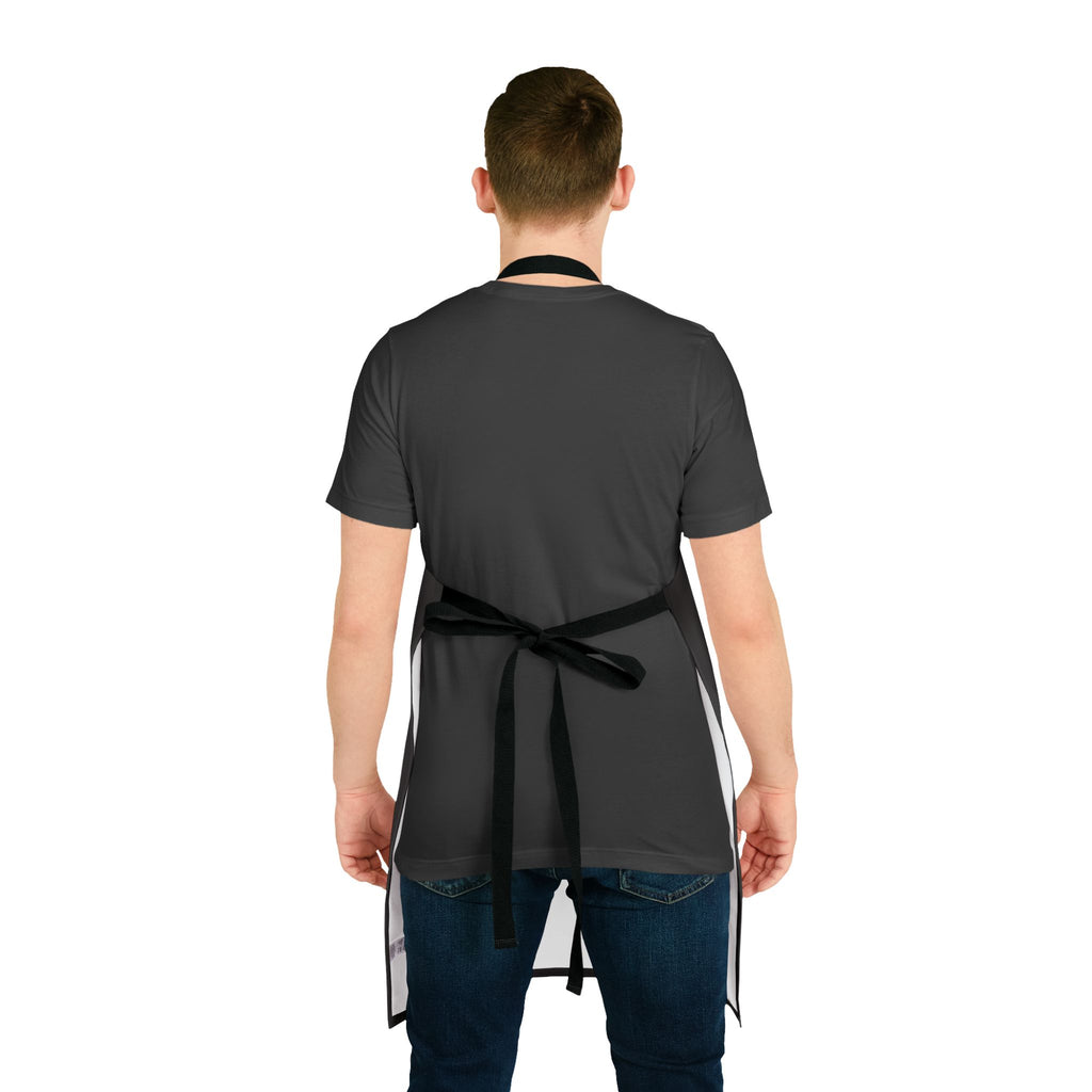 Apron — Gold Chain Medallion & GHS Shield Graphic Apron