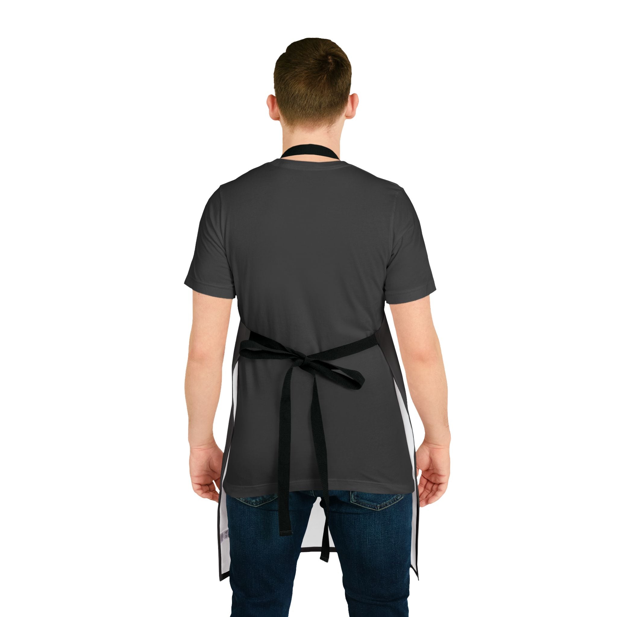 Apron — Gold Chain Medallion & GHS Shield Graphic Apron