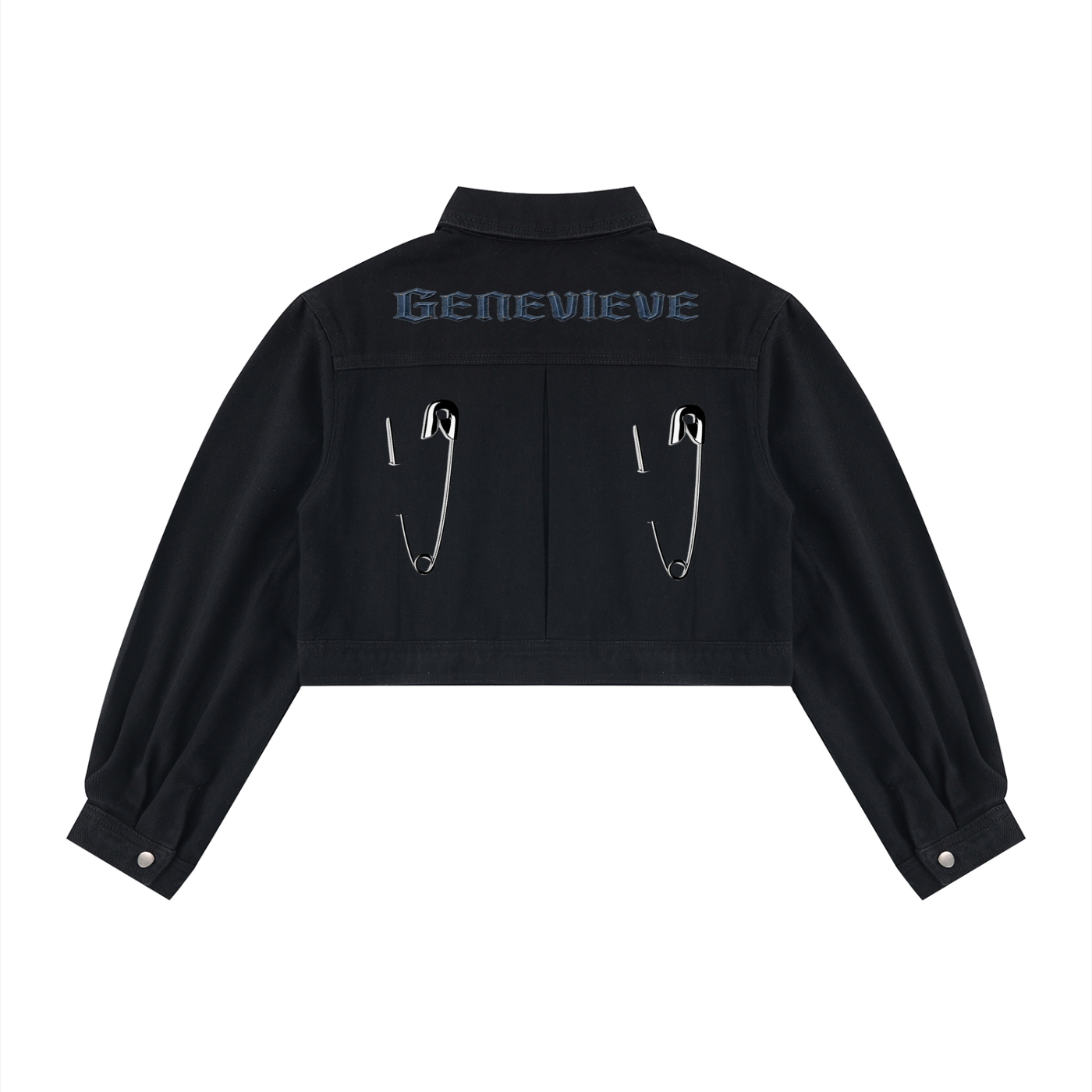 Women’s Crop Denim Jacket 1