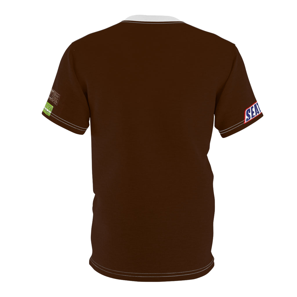 Seattle Candy Bar Graphic Tee — Vintage Snack Label Design