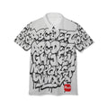 Graffiti Alphabet Polo Shirt — Street Art Graphic Polo