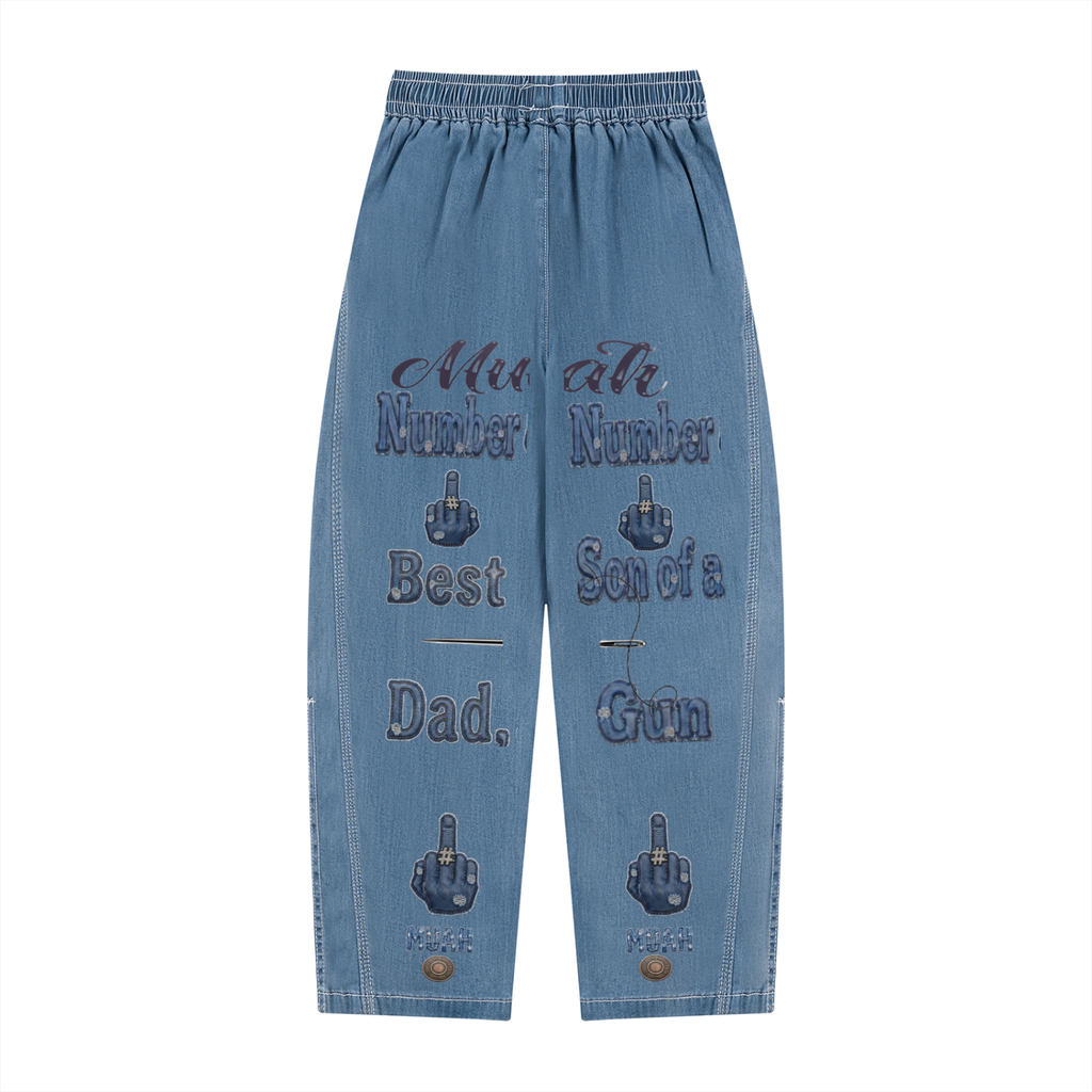 Kid’s Vintage Wash Straight Leg Jeans