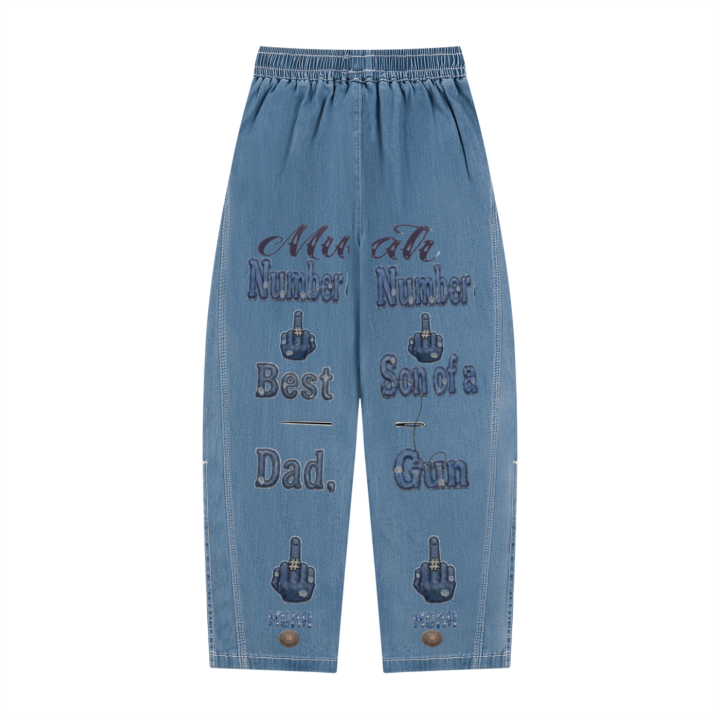 Kid’s Vintage Wash Straight Leg Jeans